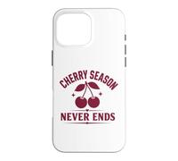 Carcasa para iPhone 16 Pro MAX Sweet Summer Nature Fruit Cherry Season Never Ends