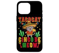 Carcasa para iPhone 16 Pro MAX Tacocat Cinco De Meow