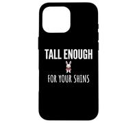 Carcasa para iPhone 16 Pro MAX Tall Enough for Your Shins Cute Bunny Rabbit Boxing