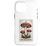 Carcasa para iPhone 16 Pro MAX Tarot Card El micólogo Cottagecore Mushroom Lover