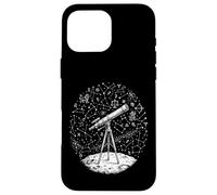 Carcasa para iPhone 16 Pro MAX Telescopio Navegador Celestial Astronomía del Zodíaco