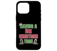 Carcasa para iPhone 16 Pro MAX Tener un Nombre de reunión Familiar DEE Christmas Time