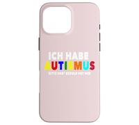 Carcasa para iPhone 16 Pro MAX Tengo Autismo Bitte Habe Geduld mit mir