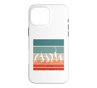 Carcasa para iPhone 16 Pro MAX Tennis Tennis Serve Sports Silhouettes Evolution Motion