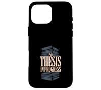 Carcasa para iPhone 16 Pro MAX Tesis Doctoral Escritura Tesis Disertación Disertación Sobreviviente