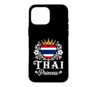 Carcasa para iPhone 16 Pro MAX Thai Princess Thailand Flag Proud Thai Girl
