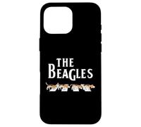 Carcasa para iPhone 16 Pro MAX The Beagles Funny Beagle Owner Gift Dog Music Lover Outfit