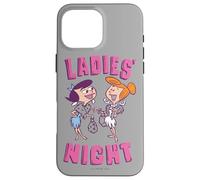 Carcasa para iPhone 16 Pro MAX The Flintstones Betty Wilma Women's Night