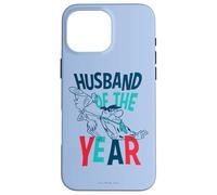 Carcasa para iPhone 16 Pro MAX The Flintstones Fred Wilma Husband of The Year