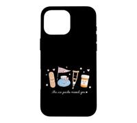 Carcasa para iPhone 16 Pro MAX The Ice Packs Missed You Welcome Back School Nurse