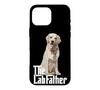 Carcasa para iPhone 16 Pro MAX The Lab Father Golden Labrador Yellow Retriever Dad Dog
