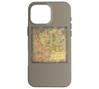 Carcasa para iPhone 16 Pro MAX The Lord of The Rings Middle Earth Map