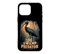Carcasa para iPhone 16 Pro MAX The OG Swamp Predator - Garza Nocturna de Corona Negra