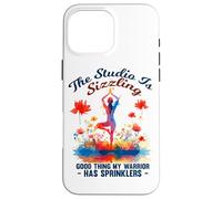Carcasa para iPhone 16 Pro MAX The Studio IS Sizzling Good Thing MY Warrior HAS SPRINKLERS