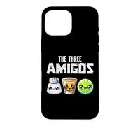 Carcasa para iPhone 16 Pro MAX The Three Amigos Funny Tequila Shot Lime del Cinco de Mayo