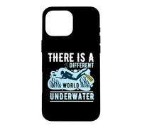 Carcasa para iPhone 16 Pro MAX There Is A Different World Underwater Scuba Diver Diving