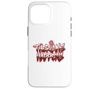 Carcasa para iPhone 16 Pro MAX Therians Happens Urban Streetwear Estética Theriotype Pride