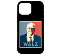 Carcasa para iPhone 16 Pro MAX Tim Walz Portrait Pop Art Retro Vintage