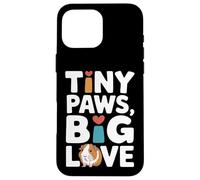 Carcasa para iPhone 16 Pro MAX Tiny Paws Big Love - Cobaya