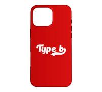 Carcasa para iPhone 16 Pro MAX Tipo B Personalidad Divertido Gen Z Meme Flexible Creativo Adolescentes