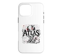 Carcasa para iPhone 16 Pro MAX Titán Griego Antiguo Atlas Mito Mundo Cósmico
