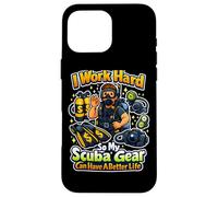 Carcasa para iPhone 16 Pro MAX Trabajo Duro para Que mi Equipo de Buceo Pueda Tener una Vida Mejor buceando