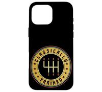 Carcasa para iPhone 16 Pro MAX Transmisión Manual Manual del Coche de Entrenamiento clásico