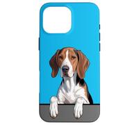 Carcasa para iPhone 16 Pro MAX Treeing Walker Coonhound Lindo Peeking TWC Dog Lover