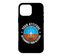Carcasa para iPhone 16 Pro MAX Tu Actitud determina tu altitud - Decir Motivacional