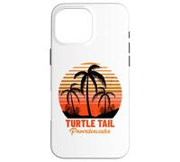 Carcasa para iPhone 16 Pro MAX Turtle Tail Beach, Providenciales, Turcas y Caicos