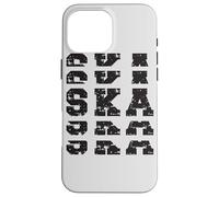 Carcasa para iPhone 16 Pro MAX Two Tone Ska Clothing for Women Men Ruder Than You