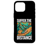 Carcasa para iPhone 16 Pro MAX Ultramarathon Trail Running Suffer The Distance