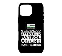 Carcasa para iPhone 16 Pro MAX Un Legendario Agente de la Patrulla Fronteriza se jubiló USBP