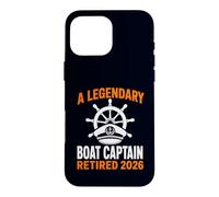 Carcasa para iPhone 16 Pro MAX Un Legendario capitán de Barco se jubiló en 2026