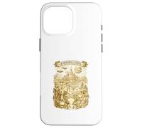 Carcasa para iPhone 16 Pro MAX Una visión futurista Retro Inspirada en una utopía Moderna