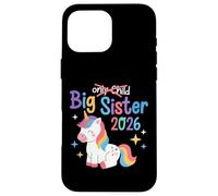 Carcasa para iPhone 16 Pro MAX Unicornio tachado para Hermana Mayor 2026