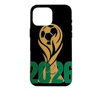 Carcasa para iPhone 16 Pro MAX USA World Football 2026 Team Game Champion Soccer Ganadores