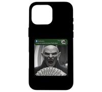 Carcasa para iPhone 16 Pro MAX Va, mpire Hay Movimiento en tu Puerta Principal Halloween Horror