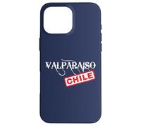 Carcasa para iPhone 16 Pro MAX Valparaiso Chile Arte Vintage - Recuerdo de Viaje Sudamérica