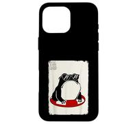 Carcasa para iPhone 16 Pro MAX Verano Grumpy Frog Funny Kawaii Japonés