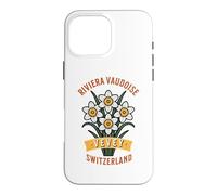 Carcasa para iPhone 16 Pro MAX Vevey Suiza Narciso Flor