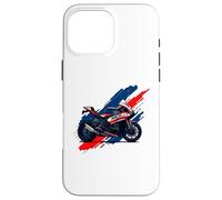 Carcasa para iPhone 16 Pro MAX Viaja con pasión Construyendo Conexiones de Motociclistas a través del Ciclismo