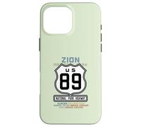 Carcasa para iPhone 16 Pro MAX Viaje al Parque Nacional Zion US Highway 89 Lista de Deseos Ver Volver