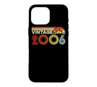 Carcasa para iPhone 16 Pro MAX Vintage 2006 20 Years Old Retro Boys and Girls 20th Birthday