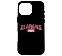 Carcasa para iPhone 16 Pro MAX Vintage Alabama Mom Varsity Style Print State Pride Women's