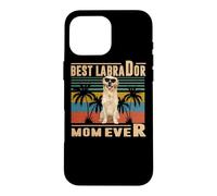 Carcasa para iPhone 16 Pro MAX Vintage Best Dog Mom Ever Labrador Retriever Mothers Day