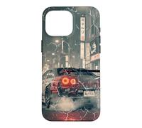 Carcasa para iPhone 16 Pro MAX Vintage Distress JDM Legends Drift Racing Cars Tokio Street