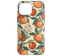 Carcasa para iPhone 16 Pro MAX Vintage Orange Fruit and Blossom Botanical Pattern