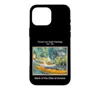 Carcasa para iPhone 16 Pro MAX Vintage Van Gogh Painting Art Bank of The Oise at Auvers