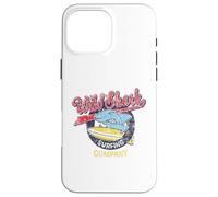 Carcasa para iPhone 16 Pro MAX Vintage Wild Shark Surfing Company Retro Surf